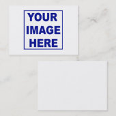 Maak het zelf eigen Visitekaartjes (Voorkant / Achterkant)