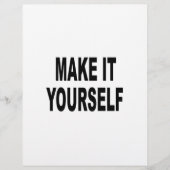 Maak het zelf Flyer (Voorkant)