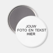 Maak het zelf magneet (Voorkant / Achterkant)