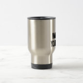 Maak het zelf met kerst roestvrij reismolen reisbeker (Center)