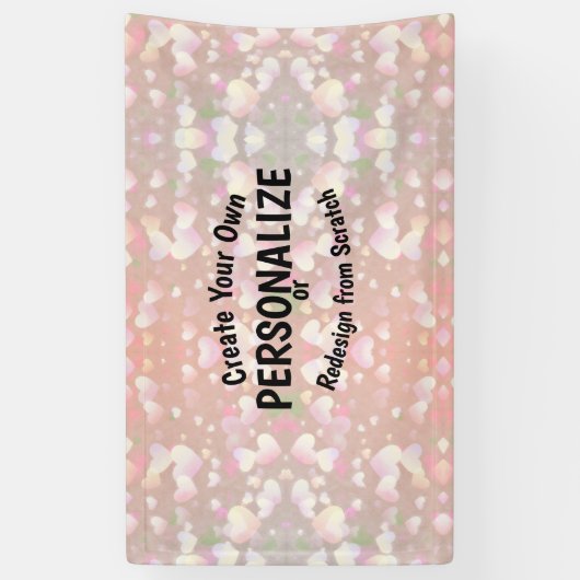 Maak het zelf spandoek (Verticaal)