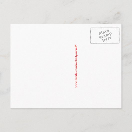 Maak het zelf Thanksgiving Briefkaart Uitnodiging (Achterkant)