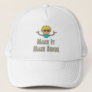 Maak het zinvol trucker pet
