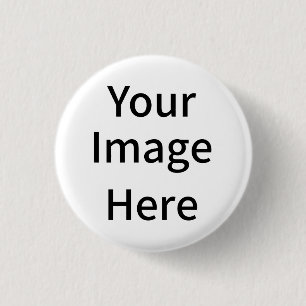 Maak hier uw eigen aangepaste afbeelding ronde button 3,2 cm