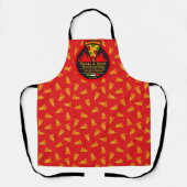 Maak Hout Gestookte Pizza Restaurant Promo Persone Schort (Voorkant)