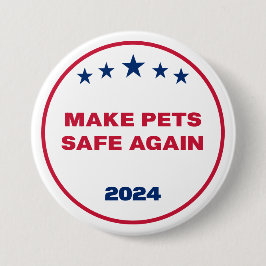 Maak huisdieren weer veilig bij het eten van de ka ronde button 7,6 cm