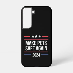 Maak huisdieren weer veilig Grappig huisdierveilig Samsung Galaxy Hoesje