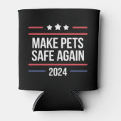 Maak huisdieren weer veilig Grappig Pet Safety Awa Blikjeskoeler (Voorkant)