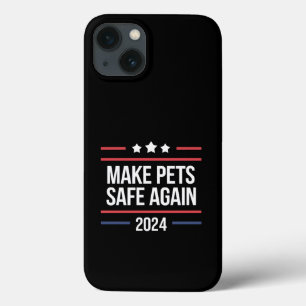 Maak huisdieren weer veilig Grappig Pet Safety Awa Case-Mate iPhone Case