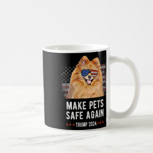 Maak Huisdieren Weer Veilig Pomeranian Hond Trump  Koffiemok