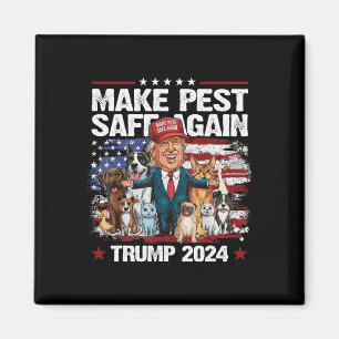 Maak huisdieren weer veilig Trump 2024 Red onze hu Magneet