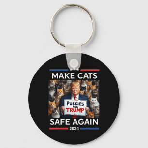 Maak huisdieren weer veilig Trump Save Our Pets Sleutelhanger
