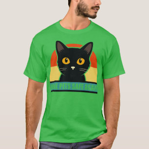 maak huisdieren weer veilig ze eten de huisdieren t-shirt