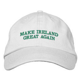 Maak Ierland Groot Opnieuw Geborduurde Hoed Iers Pet