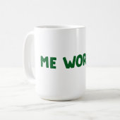 Maak ik me zorgen? koffie-Mok Koffiemok (Voorkant links)