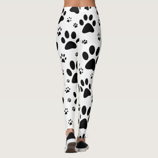 MAAK IN ELKE KLEUR DIERENafdrukken Leggings (Achterkant)