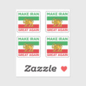Maak Iran weer groot II Sticker (Vel)