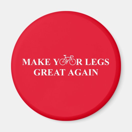 Maak je benen weer geweldig magneet (Voorkant)