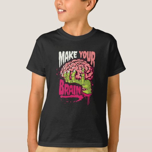 Maak Je Brein T-shirt (Voorkant)