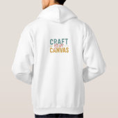 Maak je canvas hoodie (Achterkant)