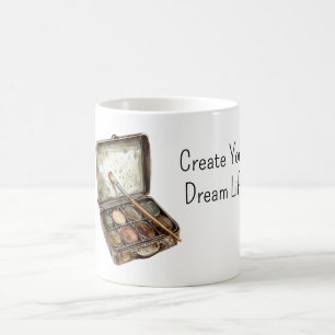 Maak Je Droomleven Schilderij Koffiemok