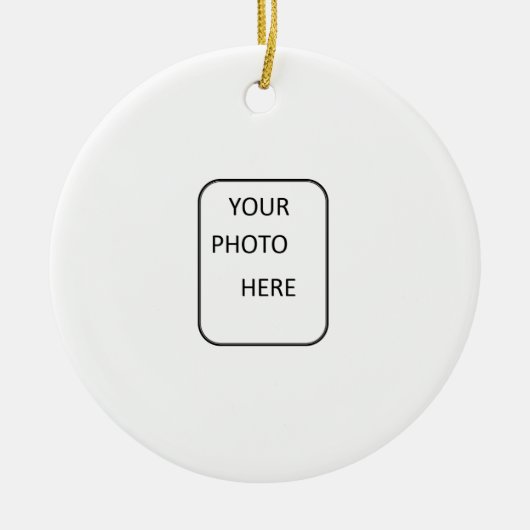Maak je een soort kerstversiering keramisch ornament (Voorkant)