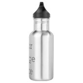 Maak je eigen 0,7 L roestvrij staal waterfles (Rechts)