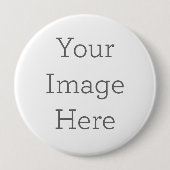 Extra groot, 10,2 cm Ronde button (Voorkant)