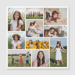 Maak Je Eigen 10 Foto Collage Magnetische Kaart
