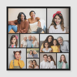 Maak Je Eigen 10 Foto Collage Magnetische Kaart