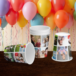 Maak Je Eigen 10 Foto Collage Papieren Beker