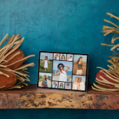 Maak Je Eigen 11 Foto Collage Fotoplaat (Zijkant)