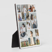 Maak Je Eigen 11 Foto Collage Fotoplaat (Zijkant)