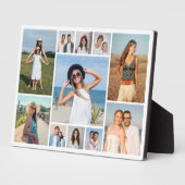 Maak Je Eigen 11 Foto Collage Fotoplaat (Zijkant)