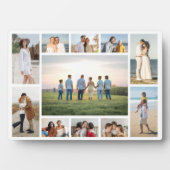 Maak Je Eigen 11 Foto Collage  Fotoplaat (voorkant)