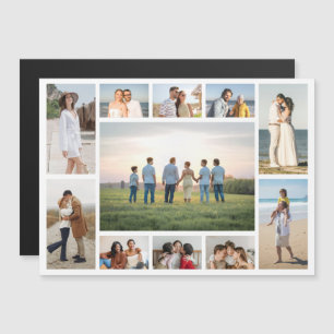 Maak Je Eigen 11 Foto Collage Magnetische Kaart