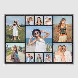 Maak Je Eigen 11 Foto Collage Magnetische Kaart