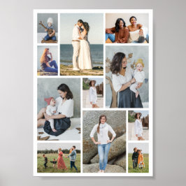 Maak Je Eigen 11 Foto Collage Poster
