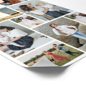Maak Je Eigen 11 Foto Collage Poster (Hoek)