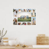 Maak je eigen 11 foto collage poster (Keuken)