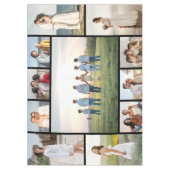 Maak Je Eigen 11 Foto Collage Tafelkleed (Voorkant)