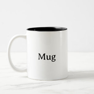 Maak je eigen 11 oz tweekleurige koffiemok