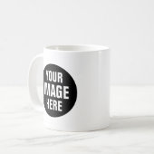 Maak je eigen 11oz tweekleurige koffiemok (Voorkant links)