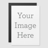 12,7  x 17,8 cm Magnetische kaart (Voorkant / Achterkant)