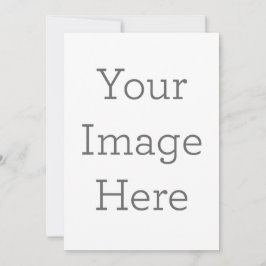 Maak je eigen 12,7 x 17,8 cm uitnodiging