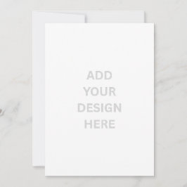 Maak je eigen 12,7 x 17,8 cm uitnodiging
