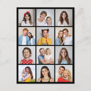 Maak Je Eigen 12 Foto Collage  Briefkaart