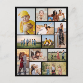 Maak Je Eigen 12 Foto Collage Briefkaart