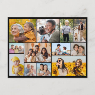 Maak Je Eigen 12 Foto Collage  Briefkaart