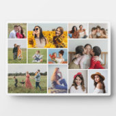 Maak Je Eigen 12 Foto Collage Fotoplaat (voorkant)